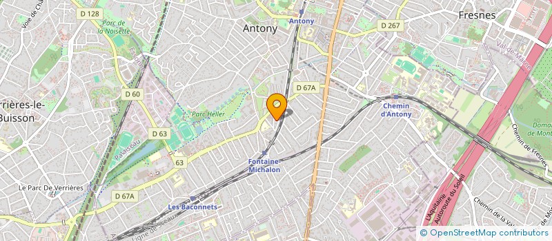 localisation de l'entreprise MADAME SONIA ZAOUALI à ANTONY