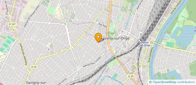 localisation de l'entreprise MADAME SONIA ZARROUK  SAVIGNY-SUR-ORGE