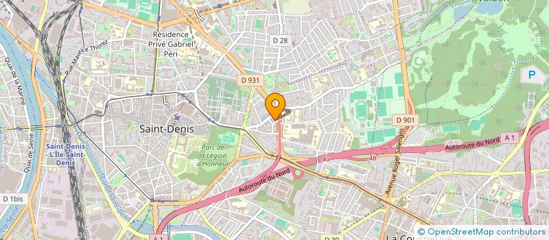 localisation de l'entreprise MADAME SONIA ZOUHIR  SAINT-DENIS