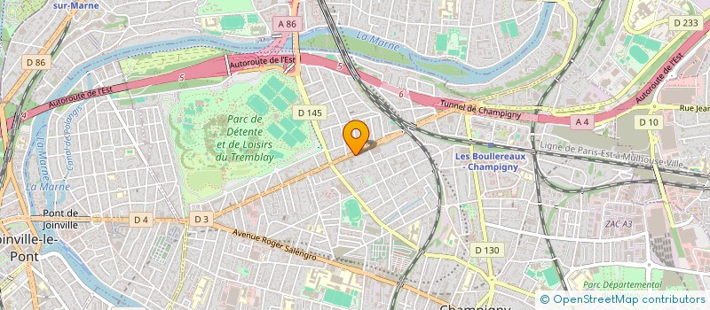 localisation de l'entreprise MADAME SONJA BRANDT  CHAMPIGNY-SUR-MARNE