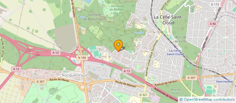 localisation de l'entreprise MADAME SONJA DOKIC  LA CELLE-SAINT-CLOUD