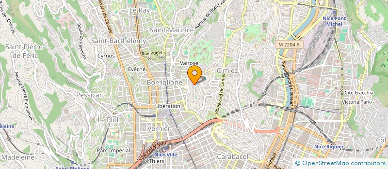 localisation de l'entreprise MADAME SONJA MARKOVIC à NICE
