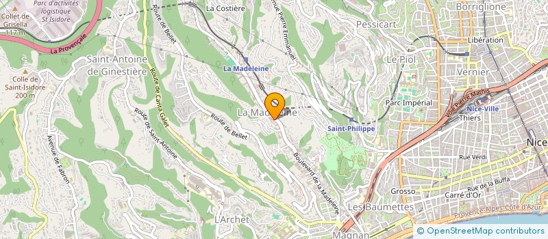 localisation de l'entreprise MADAME SONJA PETYT  NICE