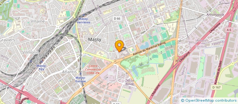 localisation de l'entreprise MADAME SONJA WILKINSON à MASSY