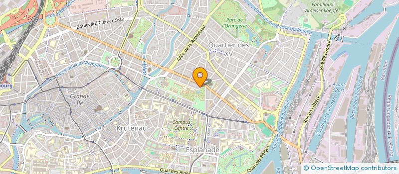 localisation de l'entreprise MADAME SONJA WIRWOHL à STRASBOURG