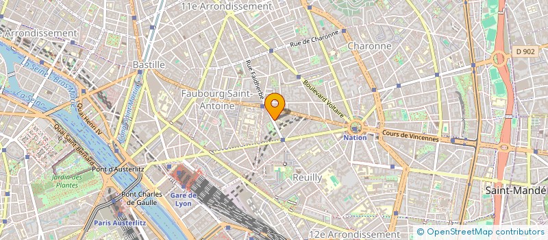 localisation de l'entreprise MADAME SONYA MC COY  PARIS