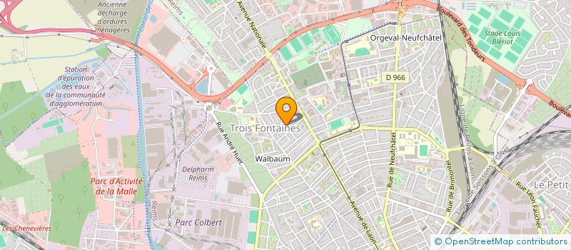 localisation de l'entreprise MADAME SOONIE MYRIAM MOREL  REIMS