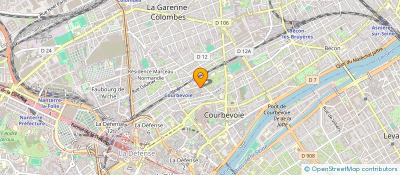 localisation de l'entreprise MADAME SOOYOUNG LEE à COURBEVOIE