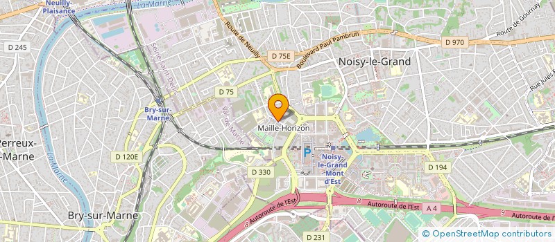 localisation de l'entreprise MADAME SOPAGNA SENG à NOISY-LE-GRAND