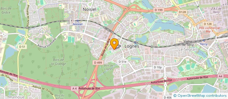 localisation de l'entreprise MADAME SOPHANA KEUK à LOGNES