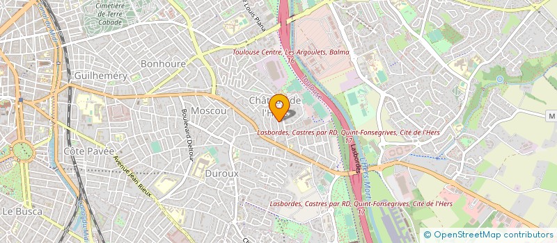localisation de l'entreprise MADAME SOPHEA TENG  TOULOUSE