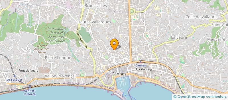 localisation de l'entreprise MADAME SOPHEAR HOU à CANNES