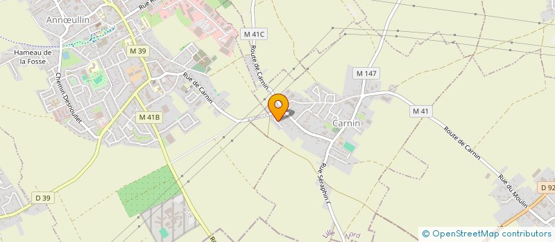 localisation de l'entreprise MADAME SOPHI LOQUET  CARNIN