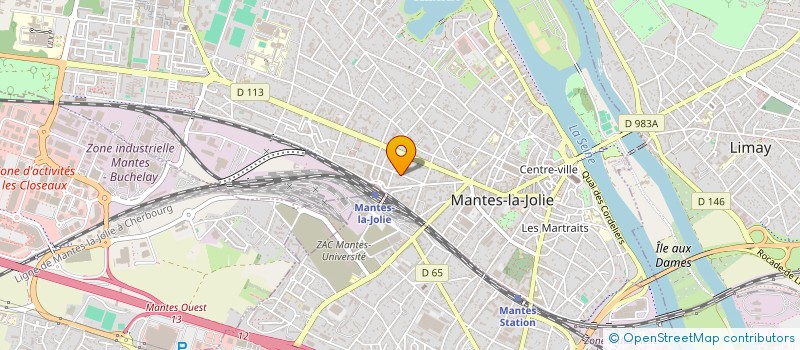 localisation de l'entreprise MADAME SOPHIA AFESSAR  MANTES-LA-JOLIE