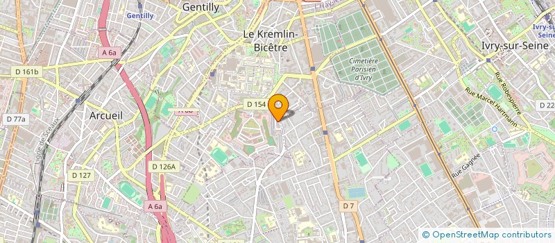 localisation de l'entreprise MADAME SOPHIA ARROUCHE à LE KREMLIN-BICETRE