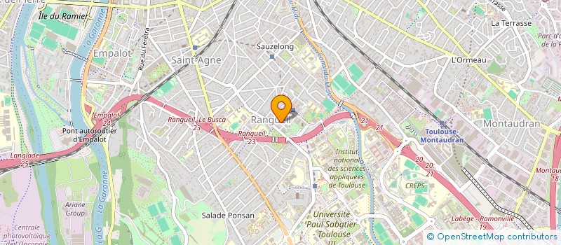 localisation de l'entreprise MADAME SOPHIA BANIAKISSA à TOULOUSE