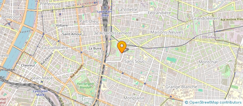 localisation de l'entreprise MADAME SOPHIA BAROU  LYON