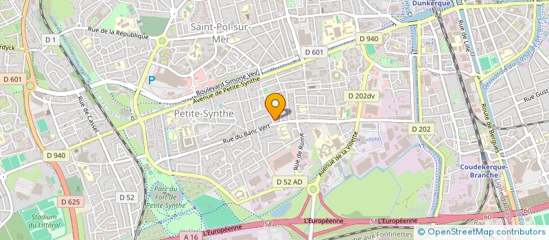 localisation de l'entreprise MADAME SOPHIA BATISTA à DUNKERQUE