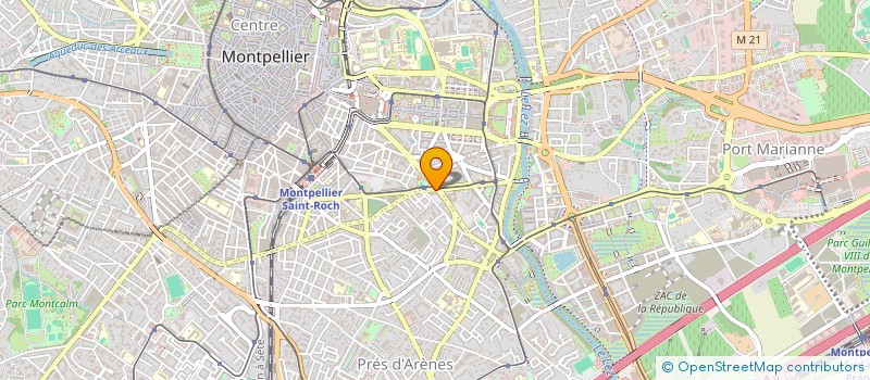 localisation de l'entreprise MADAME SOPHIA BELAIDI à MONTPELLIER