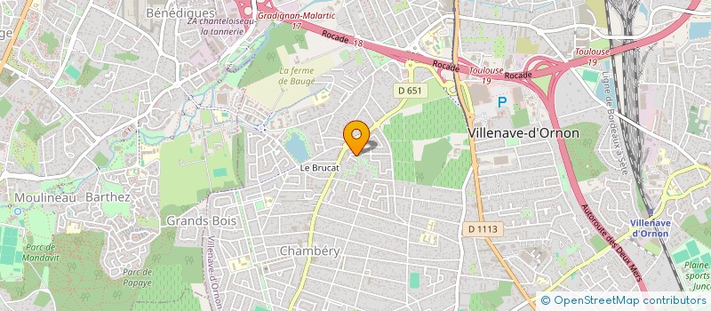 localisation de l'entreprise MADAME SOPHIA BENTIKOUK  BORDEAUX