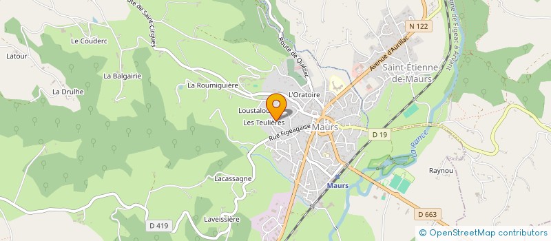localisation de l'entreprise MADAME SOPHIA BERNIS à MAURS