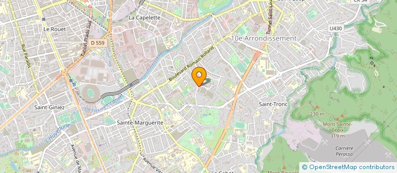 localisation de l'entreprise MADAME SOPHIA BIEUX à MARSEILLE