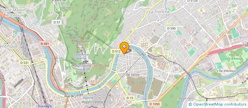 localisation de l'entreprise MADAME SOPHIA CARITU  GRENOBLE