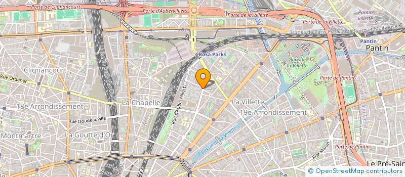 localisation de l'entreprise MADAME SOPHIA CELIA LYNA NEDJAR  PARIS