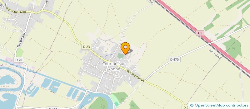 localisation de l'entreprise MADAME SOPHIA DA SILVA  COURLON-SUR-YONNE