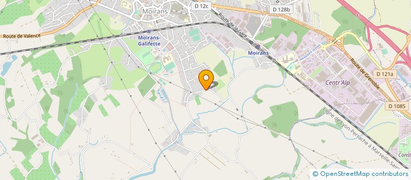 localisation de l'entreprise MADAME SOPHIA DE LAURENTIS  SAINT-JEAN-DE-MOIRANS