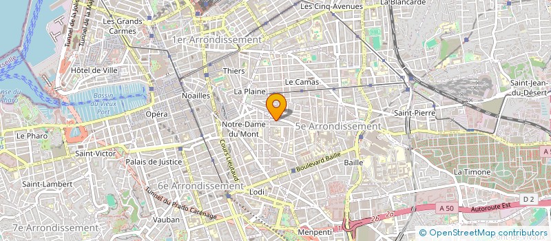localisation de l'entreprise MADAME SOPHIA EL BOUKILI à MARSEILLE