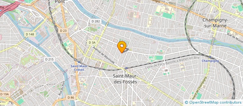 localisation de l'entreprise MADAME SOPHIA EL HASSAR à SAINT-MAUR-DES-FOSSES