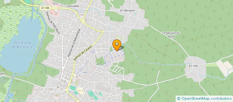 localisation de l'entreprise MADAME SOPHIA FAURE  BISCARROSSE