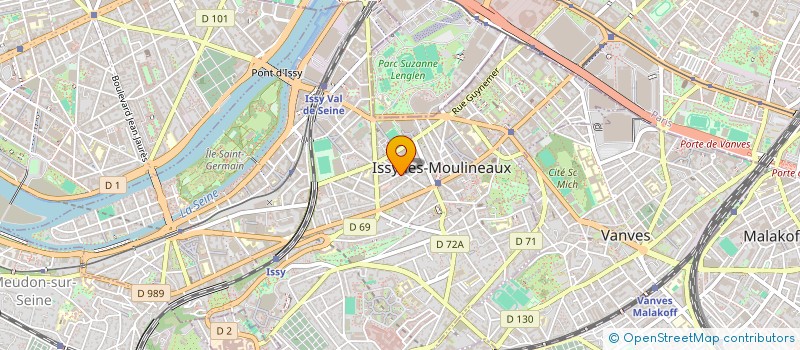 localisation de l'entreprise MADAME SOPHIA GAJIC à ISSY-LES-MOULINEAUX