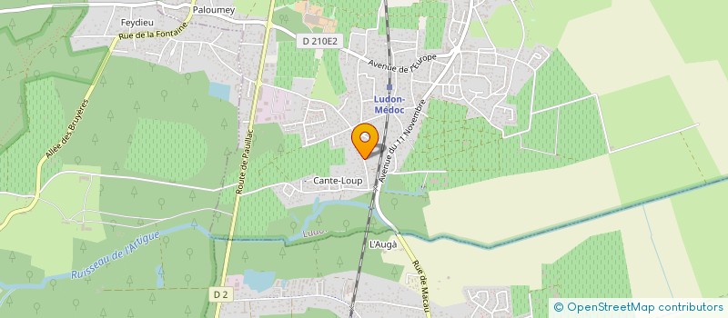 localisation de l'entreprise MADAME SOPHIA GARCIA-- PEREZ  LUDON-MEDOC