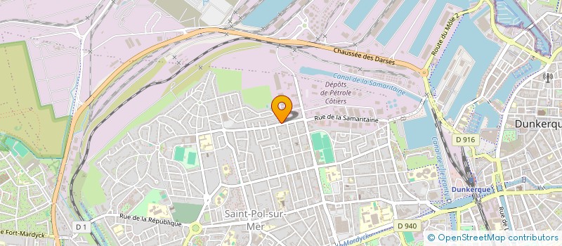 localisation de l'entreprise MADAME SOPHIA GAYTANT à DUNKERQUE