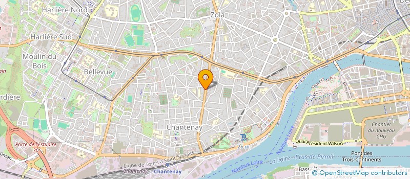 localisation de l'entreprise MADAME SOPHIA GOISET à NANTES