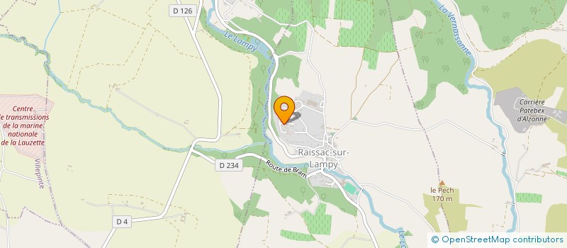 localisation de l'entreprise MADAME SOPHIA IMARY  RAISSAC-SUR-LAMPY