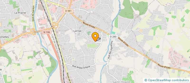 localisation de l'entreprise MADAME SOPHIA JONGET à SAINT-HILAIRE-DE-BRETHMAS