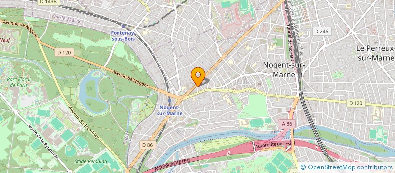 localisation de l'entreprise MADAME SOPHIA KANOUNNIKOV  NOGENT-SUR-MARNE