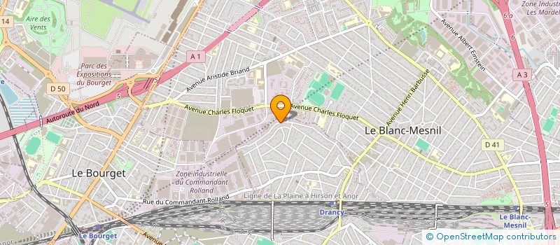 localisation de l'entreprise MADAME SOPHIA KIRUPAKARAN  DRANCY