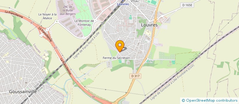 localisation de l'entreprise MADAME SOPHIA KOTBI  LOUVRES