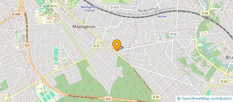 localisation de l'entreprise MADAME SOPHIA LAHILAH à MONTGERON