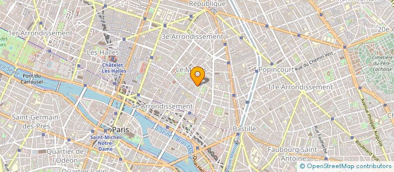 localisation de l'entreprise MADAME SOPHIA LAINSEUR à PARIS