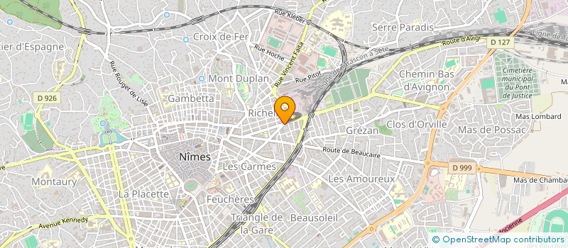 localisation de l'entreprise MADAME SOPHIA LAMERE  NIMES