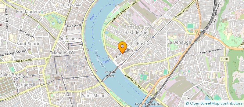 localisation de l'entreprise MADAME SOPHIA LAROCHE  BORDEAUX