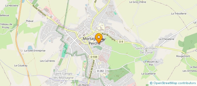 localisation de l'entreprise MADAME SOPHIA LEVASSEUR à MORTAGNE-AU-PERCHE
