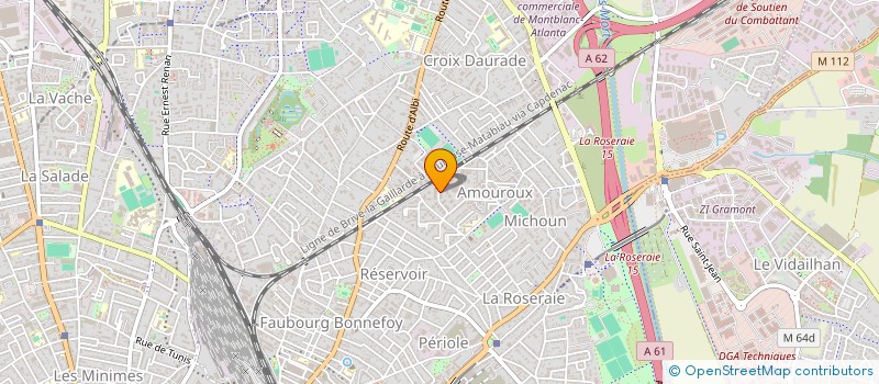 localisation de l'entreprise MADAME SOPHIA LIABASTRES à TOULOUSE