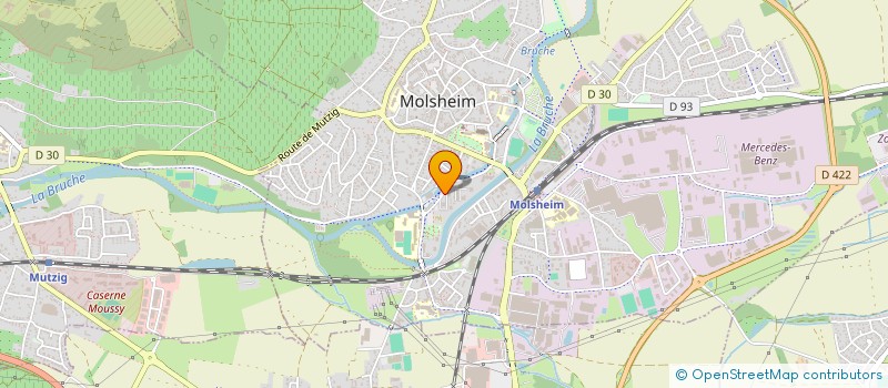 localisation de l'entreprise MADAME SOPHIA MAHDI à MOLSHEIM