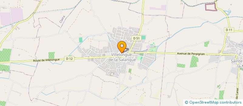 localisation de l'entreprise MADAME SOPHIA MALHOUITRE  VILLELONGUE-DE-LA-SALANQUE